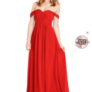 WORN ONCE- Azazie Sweetheart Gown